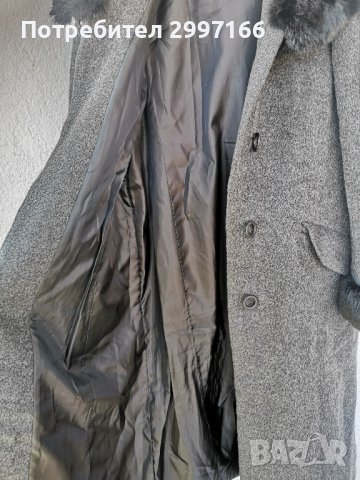 Дамско палто на Adrianno Damianii, снимка 4 - Якета - 44433944