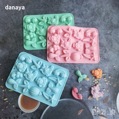 3744 Силиконова форма Вълшебство, снимка 2 - Форми - 41083205