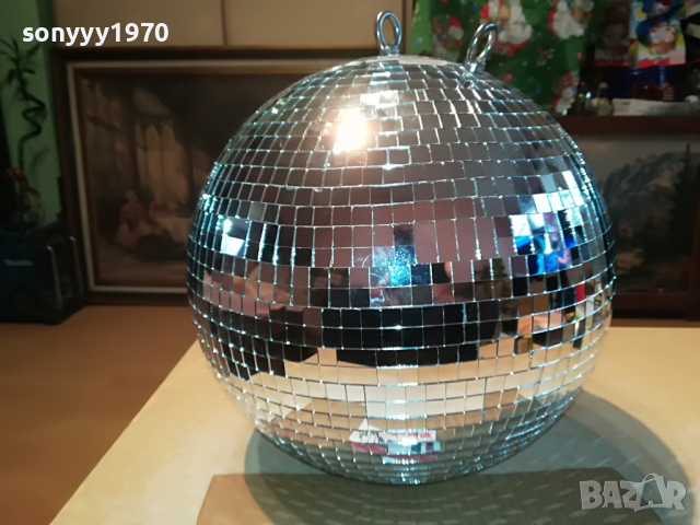 VARYTEC-GERMANY Голяма профи диско топка-30см 0104221901, снимка 2 - Ресийвъри, усилватели, смесителни пултове - 36311362