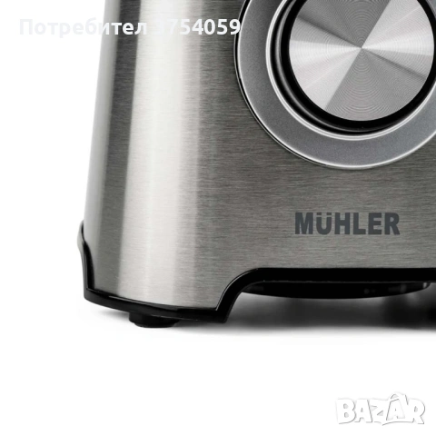 Блендер Muhler, 500W, 1.5 л, стъклена кана, снимка 4 - Блендери - 53130749