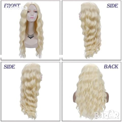 Перука 30 inch (76cm) Цвят #613  , снимка 3 - Аксесоари за коса - 41567817