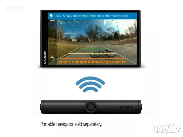 GPS навигация Garmin Drivesmart 61 EU/BG LMT-D + нова задна камера Garmin BC40, снимка 8 - Garmin - 41558684