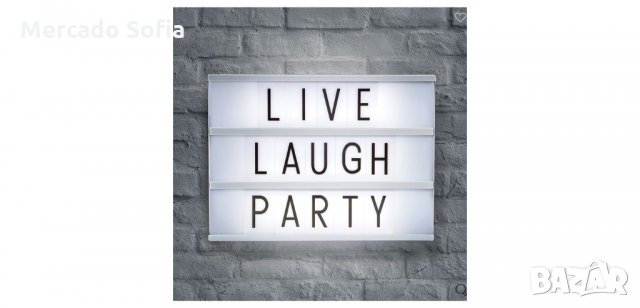 Магнитен светещ LED панел с букви , снимка 3 - Лед осветление - 34162355