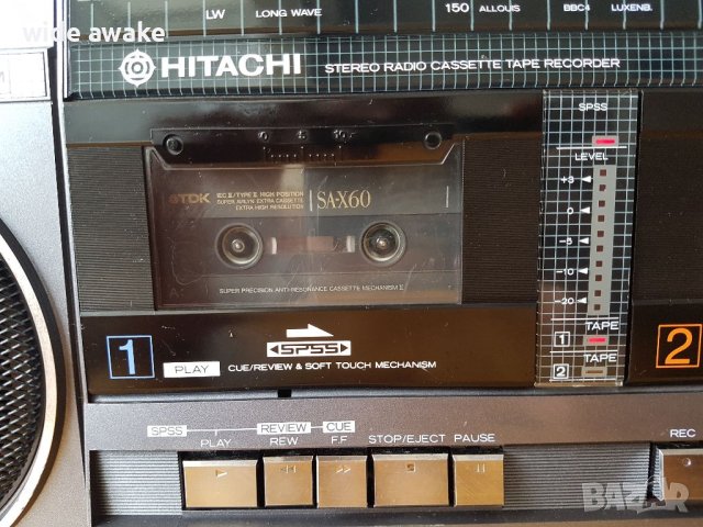 Hitachi TRK-W55E, снимка 14 - Радиокасетофони, транзистори - 41903740