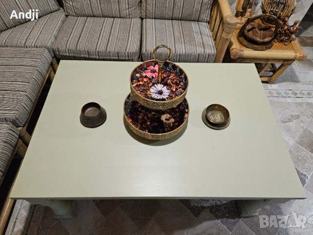 дървена маса, снимка 3 - Маси - 53557564