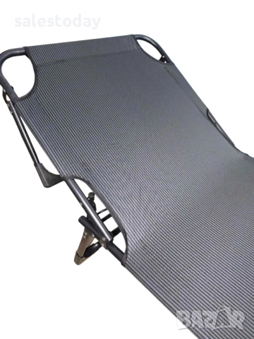 Сгъваеми шезлонг за градина, до 150кг, 1,9м., снимка 2 - Градински мебели, декорация  - 50890838