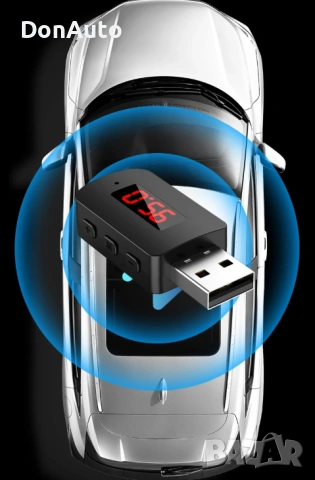 FM Bluetooth трансивър, снимка 2 - Аксесоари и консумативи - 53133867