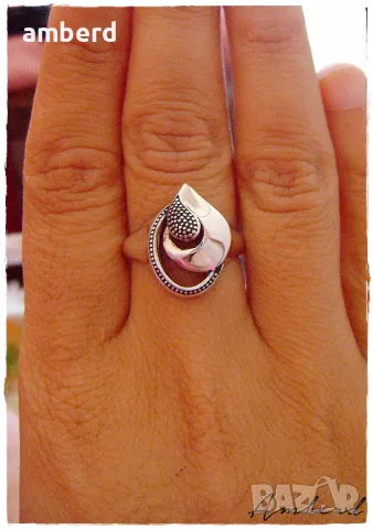 Сребърен пръстен - модел PLR005