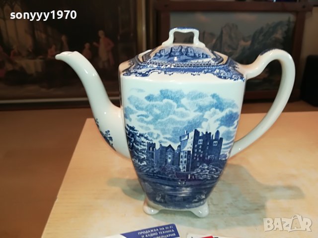 johnson bros england-порцелан ретро чайник-made in england 2504231706, снимка 2 - Антикварни и старинни предмети - 40484371