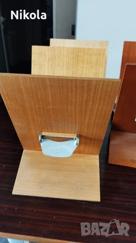 Меню дървена стойка - Дисплей за мхоголистово меню 23/34см, снимка 11 - Обзавеждане за заведение - 51173517