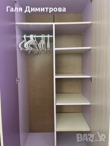 Двукрилен гардероб , снимка 2 - Гардероби - 52430123