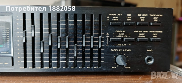 Marantz EQ 551 graphic equaliser, снимка 4 - Ресийвъри, усилватели, смесителни пултове - 51887290