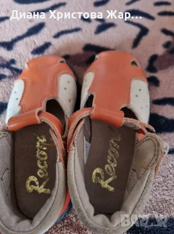 Сандали от Естествена Кожа Номер - 28, снимка 3 - Детски сандали и чехли - 49474879