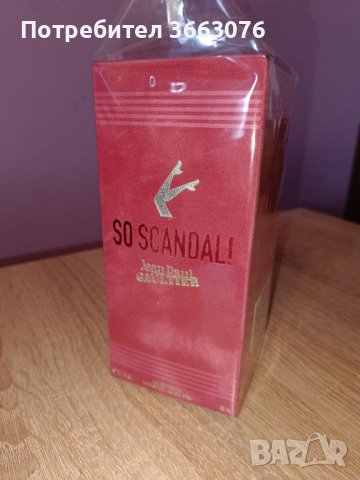 So Scandal парфюм 80 мл Jean Paul Gaultier, снимка 5 - Дамски парфюми - 41003903