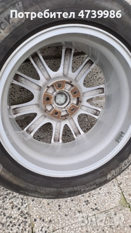 Лети джанти с гумите, снимка 2 - Гуми и джанти - 53500434