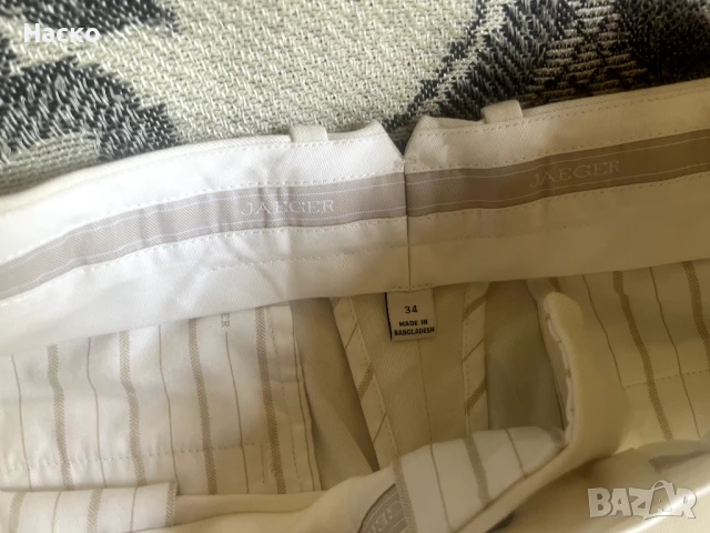 Jaeger нов Британски оригинален мъжки летен панталон, снимка 6 - Панталони - 51373308