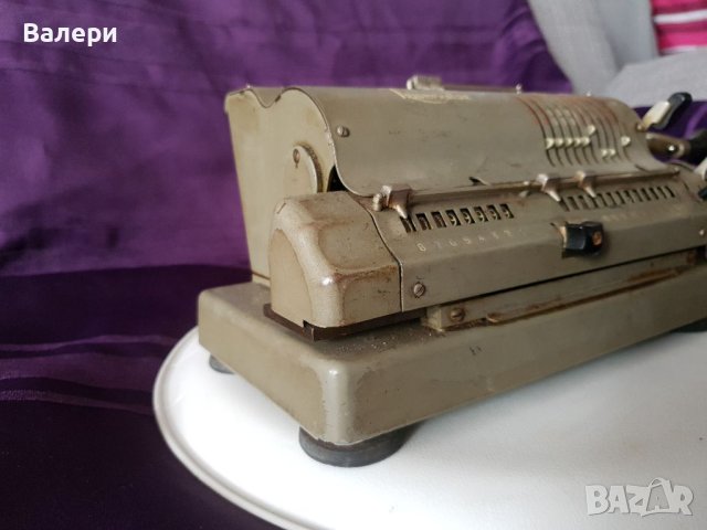 Сметачна Машина Triumphator Антика , снимка 6 - Антикварни и старинни предмети - 40748052