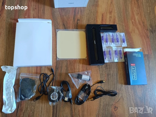 Безжичен комплект за татуировки Mast, Tour Fly Slim безжична ротационна машина за татуировки..., снимка 10 - Друга електроника - 51615252