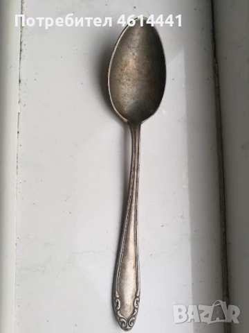 Сребърна лъжичка ока 90 немска, снимка 3 - Антикварни и старинни предмети - 52097187