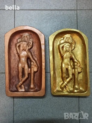 Бог Дионисий -патинирана гипса на художника Красимир Кръстев 