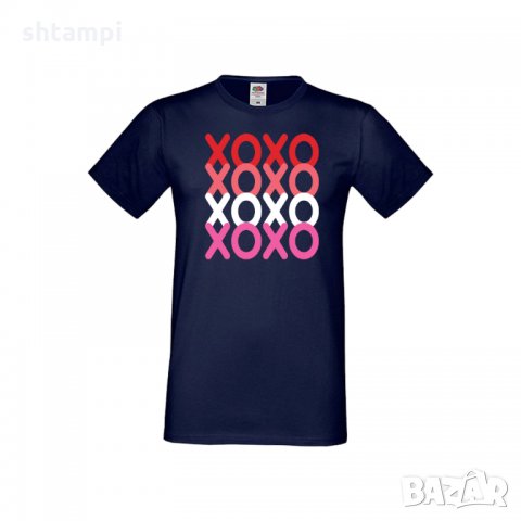Мъжка тениска Свети Валентин XOXOXO, снимка 7 - Тениски - 35716662