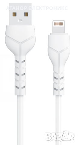 Адаптер + кабел lightning DEVIA, снимка 2 - Аксесоари за Apple - 44825250