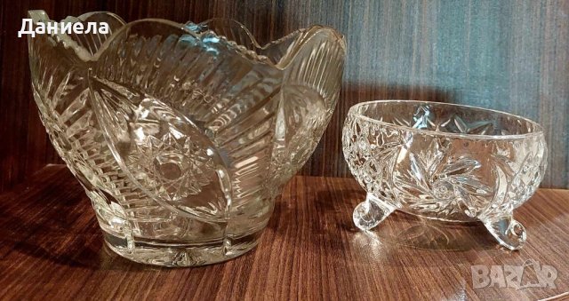 Кристални фруктиери, снимка 2 - Аксесоари за кухня - 43897800