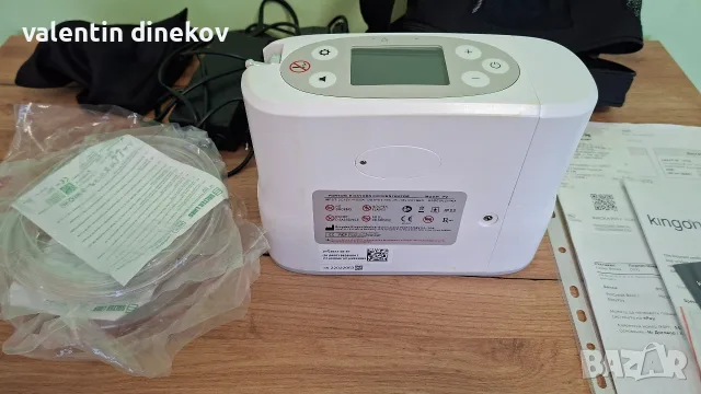 Преносим кислороден концентратор Kingon P2 / Freedom – от Adapt.bg, снимка 2 - Друга електроника - 55752725
