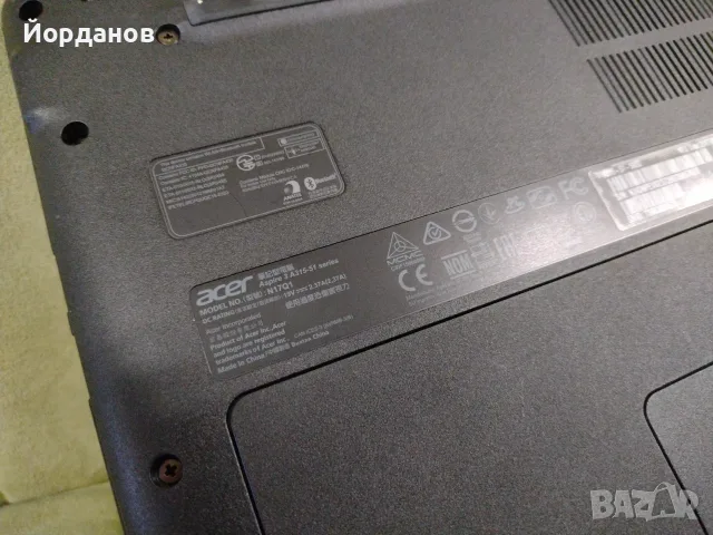 Acer Aspire 3 15.6'' Led/Core i5-7200U/4gb.ram/128gb.ssd./1tb.hdd, снимка 5 - Лаптопи за работа - 56010196