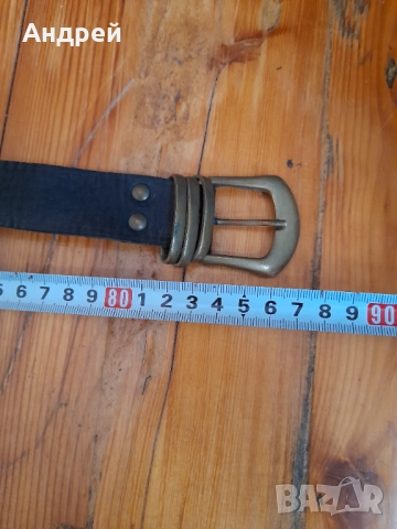 Стар кожен колан #11, снимка 4 - Други ценни предмети - 52939972