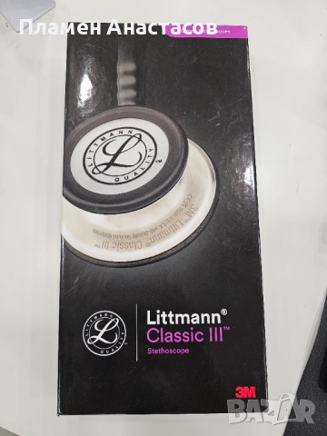Стетоскоп Littmann Classic III – модел 5622 (Navy Blue), професионален двустранен, снимка 8 - Уреди за диагностика - 53260936