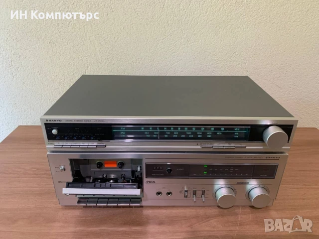 Продавам сет Sanyo дек и тунер, снимка 4 - Декове - 51072532