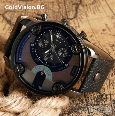 Мъжки часовник – DOM – BLACK GN + ПОДАРЪК