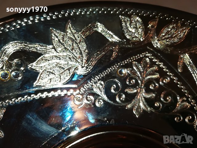 ЗЛАТНА ЧИНИЯ 26СМ-ФРУКТИЕРА 24К ПОЗЛАТА ОТ ХОЛАНДИЯ 1203230815, снимка 14 - Антикварни и старинни предмети - 39967517