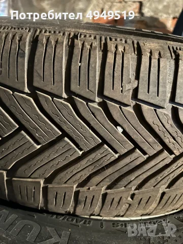 Лети джанти MOMO 15" 5х100 със зимни гуми Michelin Alpin 6 (за Голф 4, Ауди 3, снимка 6 - Гуми и джанти - 56081148