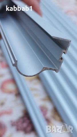 Алуминиева кант дръжка - дръжки 10бр / 205см за мебели, снимка 3 - Гардероби - 53309957