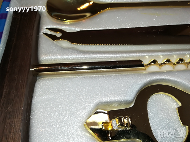 GOLD PLATED-ВНОС GERMANY 3003221229, снимка 11 - Антикварни и старинни предмети - 36281424