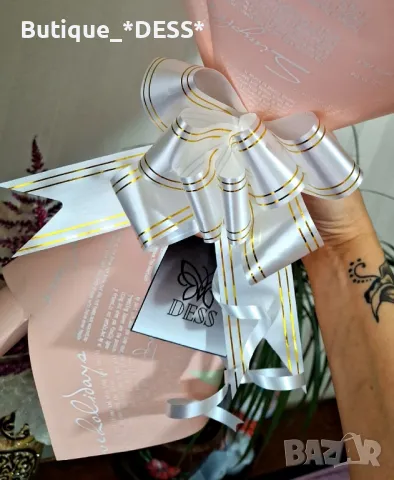 Луксозни,ръчно изработени светещи букети "DESS"💝 ✨️🦋, снимка 10 - Други - 48545772