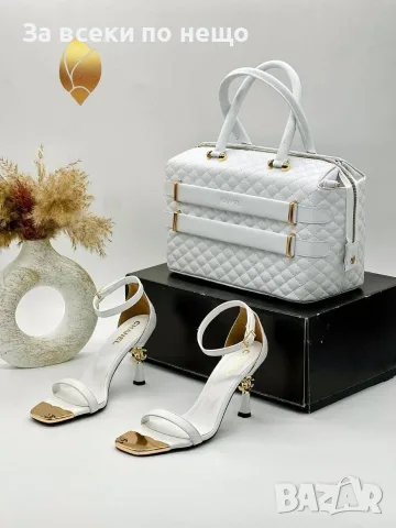 Chanel Дамски Сандали На Ток Шанел - Различни Цветове Код SEM-296, снимка 12 - Сандали - 55782997