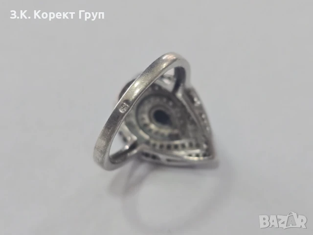 Сребърен пръстен 925, снимка 10 - Пръстени - 51080041