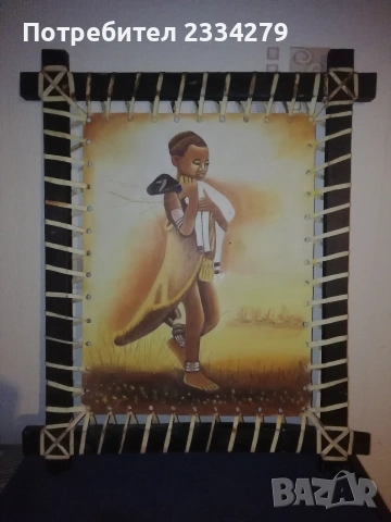 Стари гоблен и картина