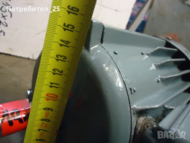 Трифазен ел.мотор 0,55кв - 1400 об/мин., снимка 5 - Електродвигатели - 50569343