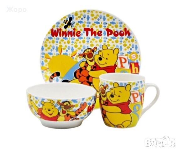 Детски порцеланов сервиз за хранене , 3 части различни фигури , снимка 5 - Сервизи - 52525590