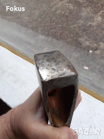 Голям масивен топор Adler брадва секира, снимка 8 - Антикварни и старинни предмети - 53498760