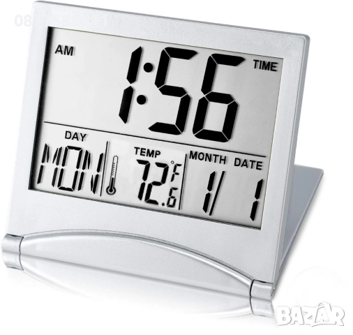 НОВ СВЕТЕЩ ЧАСОВНИЦИК.ПОСТОЯННО СВЕТЕЩИ LED ЧАСОВНИЦИ НА ТОК ТЕРМОМЕТЪР БУДИЛНИК SVETESHT CHASOVNIK+, снимка 13 - Други - 51633894