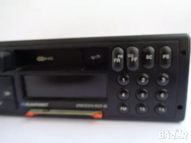BLAUPUNKT DRESDEN RCR 45 АВТО РАДИО КАСЕТОФОН , снимка 3 - Аксесоари и консумативи - 47313305