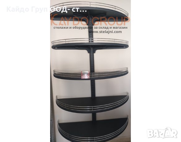 Овални рафтове и колони за окачване на стена или на каса, снимка 3 - Стелажи и щандове - 36947761