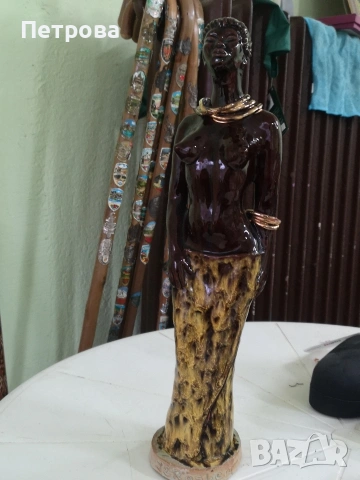 статуетка на африканка