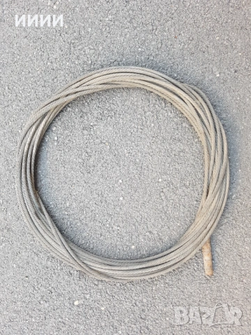 Стоманено въже сапан 18 метра