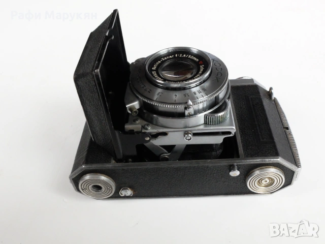 Джобното бижу, филмовата камера "KODAK-RETINA 1a" с об. XENAR 2,8/50 mm, снимка 4 - Фотоапарати - 53463177